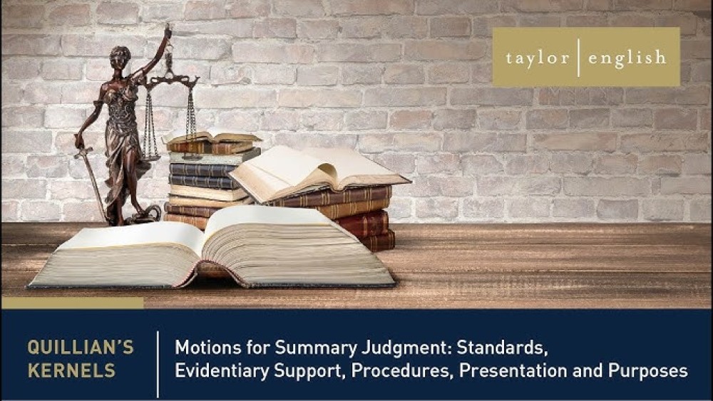 Can You File a Motion for Summary Judgment Twice?