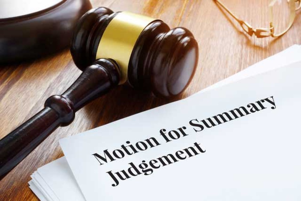Can You Win a Motion for Summary Judgment Without Witness Testimony?