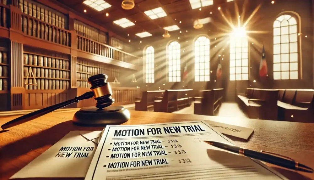 File a Motion for New Trial the Professional Way