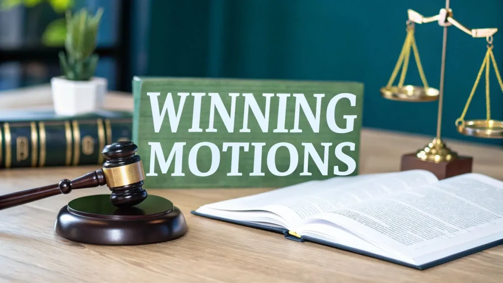 Why Motion Drafting Support is the Key to Court Success